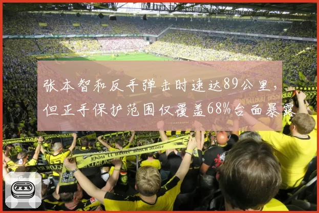 张本智和反手弹击时速达89公里,但正手保护范围仅覆盖68%台面暴露短板